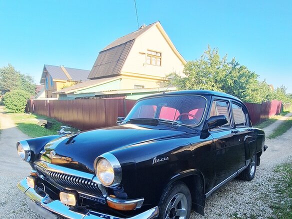 1963 ГАЗ 21 «Волга» 21Л, чёрный, 930000 рублей