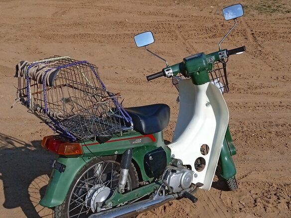 2011 Suzuki Birdie 50, зелёный, 98000 рублей - вид 10