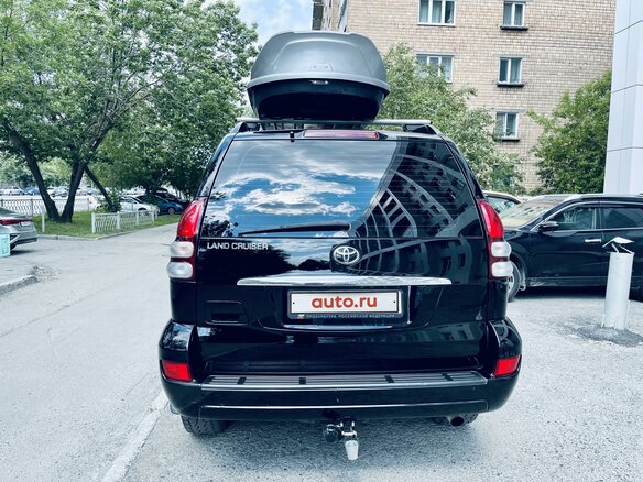 2008 Toyota Land Cruiser Prado 4-speed 120 Series Рестайлинг, чёрный - вид 13