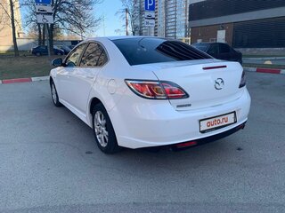 2012 Mazda 6 II (GH) Рестайлинг, белый, 1080000 рублей, вид 4