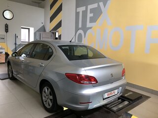 2012 Peugeot 408 I, серебристый, 490000 рублей, вид 2