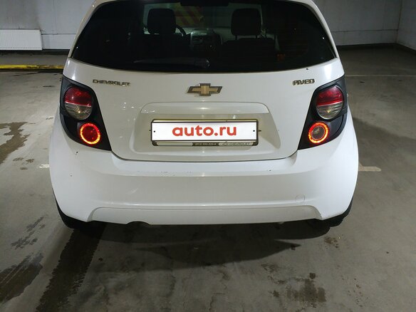 2012 Chevrolet Aveo II, белый, 510000 рублей - вид 4
