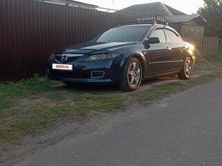 2007 Mazda 6 I (GG) Рестайлинг, синий, 600000 рублей, вид 1