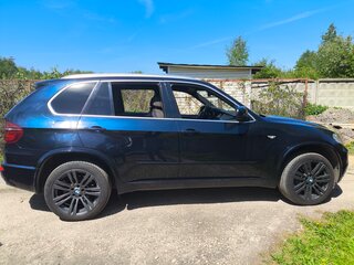 2011 BMW X5 40d II (E70) Рестайлинг, синий, 3550000 рублей, вид 2