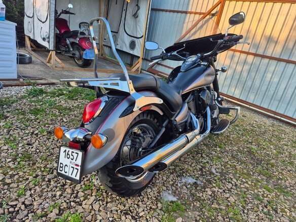 2014 Kawasaki VN900 Vulcan, серый, 560000 рублей - вид 14