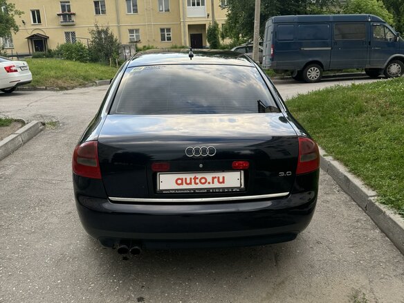 2002 Audi A6 II (C5) Рестайлинг, синий, 550000 рублей - вид 4