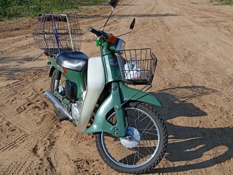 2011 Suzuki Birdie 50, зелёный, 99000 рублей, вид 3