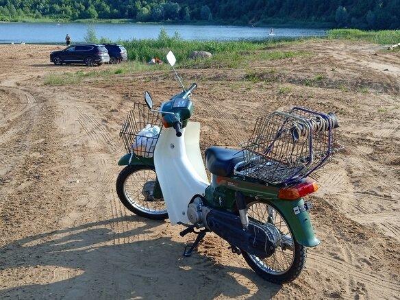 2011 Suzuki Birdie 50, зелёный, 98000 рублей - вид 5