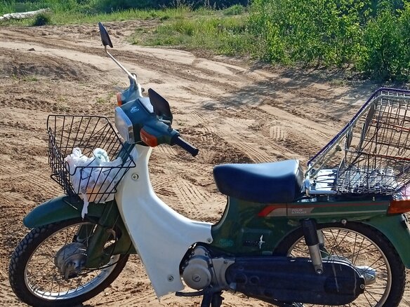 2011 Suzuki Birdie 50, зелёный, 98000 рублей - вид 7