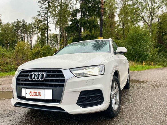 2015 Audi Q3 I (8U) Рестайлинг, белый - вид 5