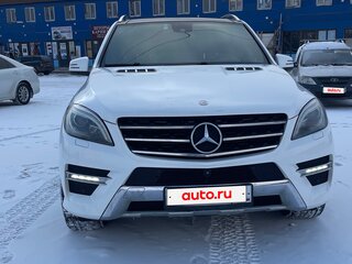 2014 Mercedes-Benz M-Класс 350 CDI III (W166), белый, 2950000 рублей, вид 1