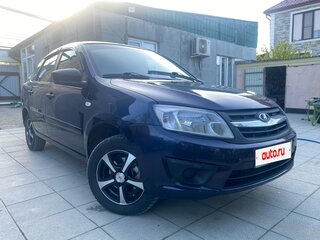 2017 Lada (ВАЗ) Granta I, синий, 530000 рублей, вид 2
