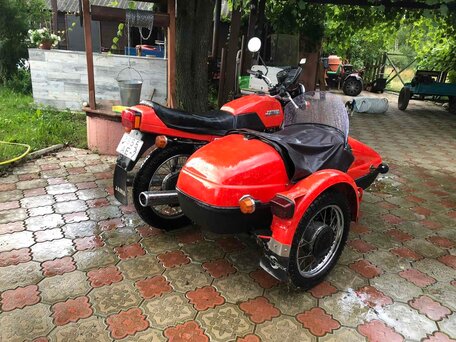 1987 Jawa 350/638, красный, 211071 рублей, вид 5