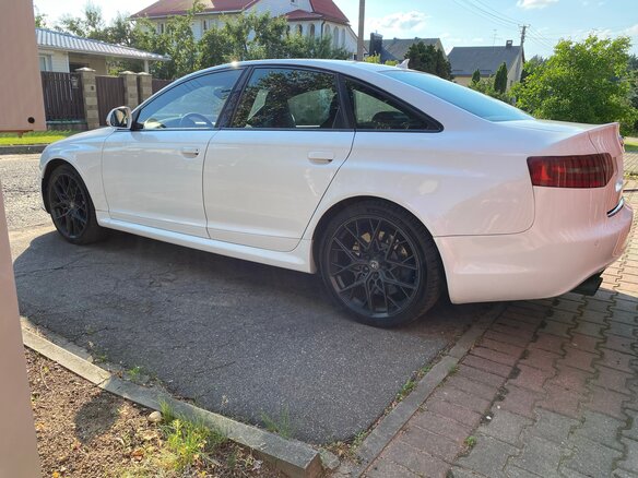 2008 Audi A6 III (C6) Рестайлинг, белый, 1550000 рублей - вид 3