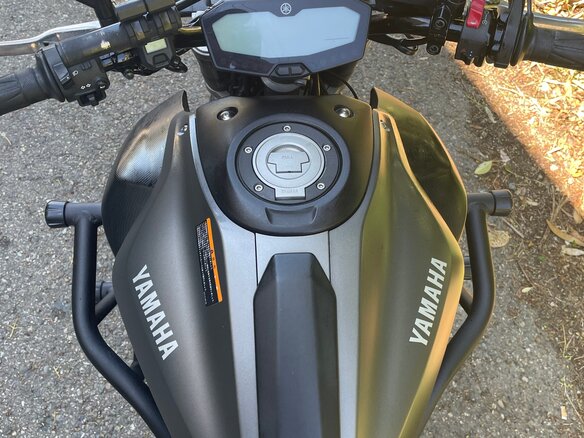 2014 Yamaha MT-07 (FZ-07), серый - вид 11