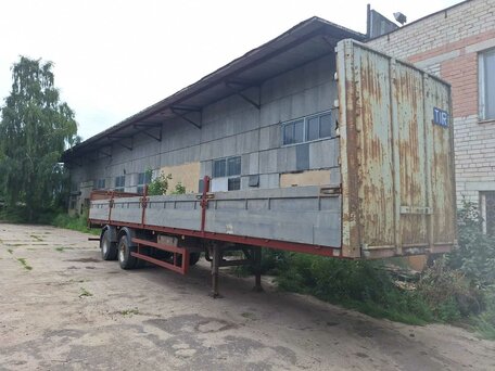 2006 МАЗ Полуприцеп бортовой, серебристый, 270000 рублей, вид 2