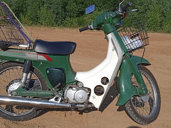 2011 Suzuki Birdie 50, зелёный, 98000 рублей