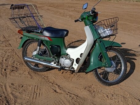2011 Suzuki Birdie 50, зелёный, 99000 рублей, вид 2