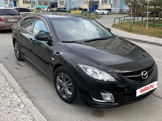 2008 Mazda 6 II (GH), чёрный, 850000 рублей, вид 1