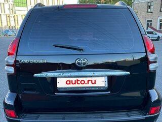 2008 Toyota Land Cruiser Prado 5-speed 120 Series Рестайлинг, чёрный, 1900000 рублей, вид 4