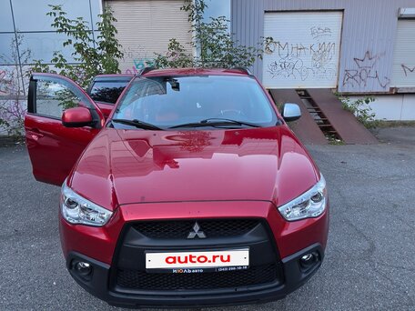 2011 Mitsubishi ASX I, красный, 870000 рублей, вид 2