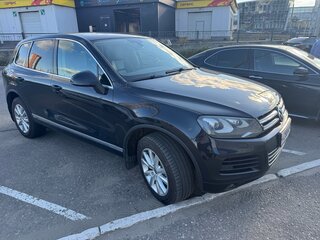2010 Volkswagen Touareg II, чёрный, 1850000 рублей, вид 1