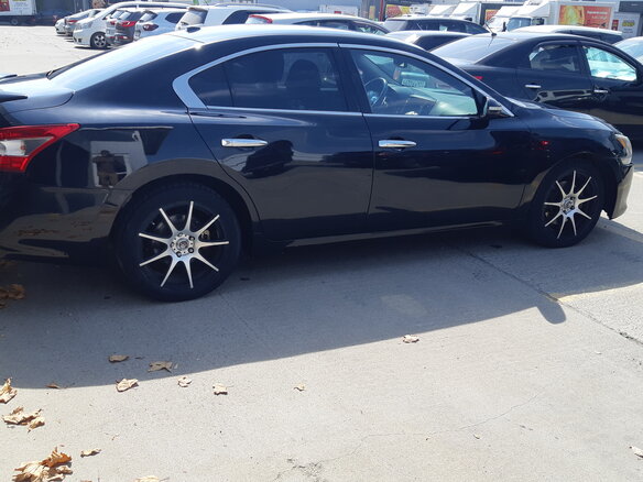 2008 Nissan Maxima VII (A35), чёрный - вид 10