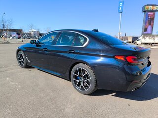 2021 BMW 5 серии 530e VII (G30/G31/G38) Рестайлинг, синий, 5300000 рублей, вид 3