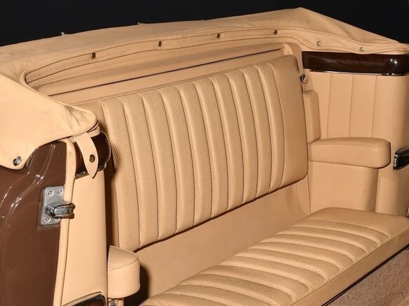 1959 Mercedes-Benz W128, коричневый - вид 6