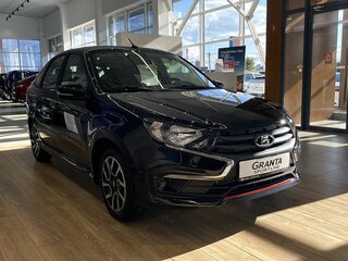 2026 Lada (ВАЗ) Granta Sportline I Рестайлинг, чёрный, 1409000 рублей, вид 3