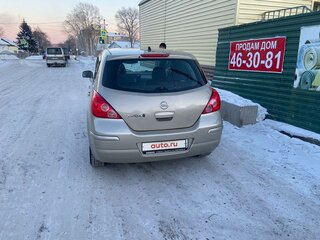 2012 Nissan Tiida I Рестайлинг, коричневый, 880000 рублей, вид 3