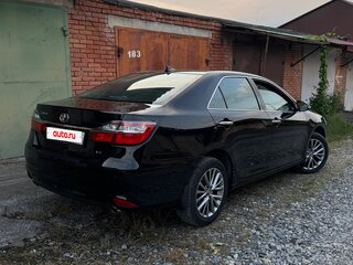 2018 Toyota Camry VII (XV50) Рестайлинг 2, чёрный, 2950000 рублей, вид 3