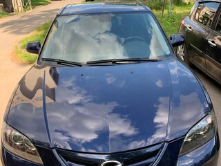 2008 Mazda 3 4-speed I (BK) Рестайлинг, синий, 590000 рублей, вид 2