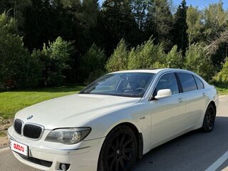 2002 BMW 7 серии 745i IV (E65/E66), белый, 850000 рублей, вид 1