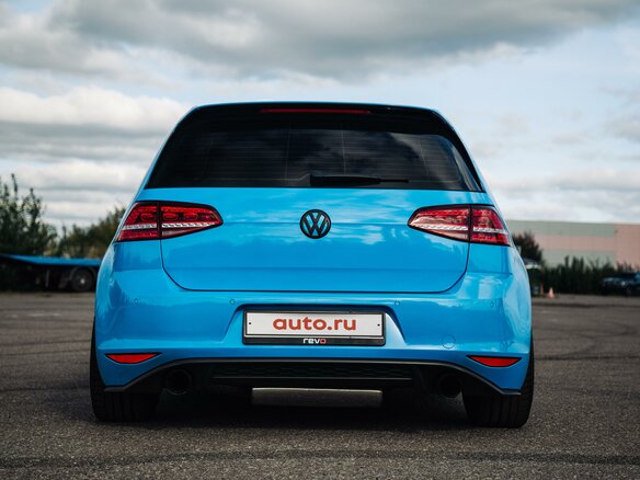 2013 Volkswagen Golf GTI VII, голубой - вид 4