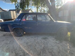 2003 Lada (ВАЗ) 2107, синий, 85000 рублей, вид 4