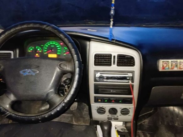 2008 Chery Amulet (A15) I, чёрный, 185000 рублей - вид 6