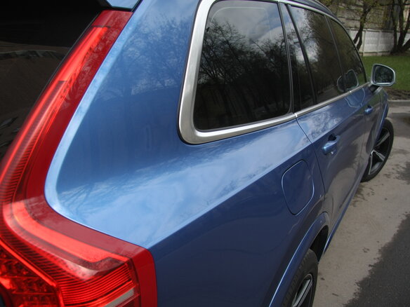 2018 Volvo XC90 II, синий - вид 15