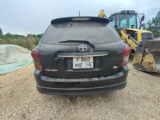 2012 Toyota Corolla Fielder X (E140, E150) Рестайлинг, чёрный, 990000 рублей, вид 4