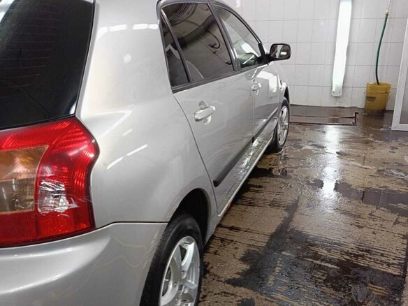 2003 Toyota Corolla IX (E120, E130), серый, 450000 рублей - вид 2