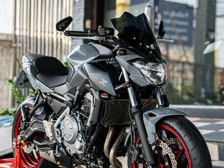 2018 Kawasaki Z 650, серый, 640000 рублей, вид 2