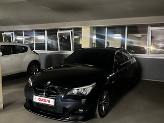 2009 BMW 5 серии 525i V (E60/E61) Рестайлинг, синий, 1800000 рублей, вид 2
