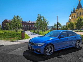 2019 BMW 3 серии 320d xDrive VII (G2x), синий, 3200000 рублей, вид 2