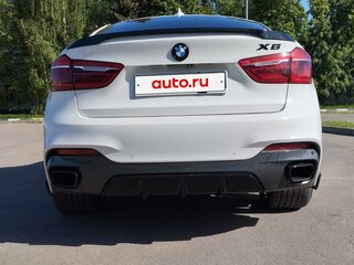 2014 BMW X6 50i II (F16), белый, 3000000 рублей, вид 3