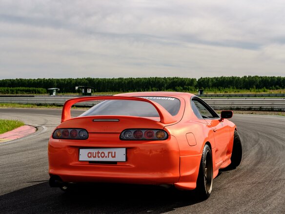 1993 Toyota Supra IV (A80), оранжевый - вид 2
