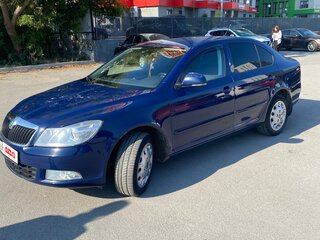 2013 Skoda Octavia II (A5) Рестайлинг, синий, 900000 рублей, вид 1