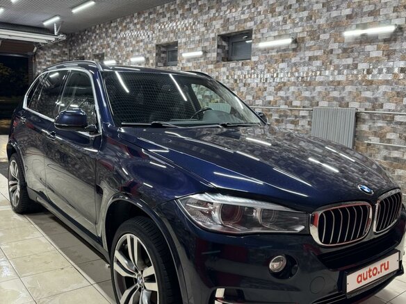 2014 BMW X5 35i III (F15), синий, 2790000 рублей - вид 5