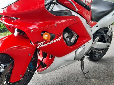 1996 Yamaha YZF600R Thundercat, красный, 190000 рублей, вид 4