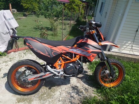 2012 KTM 690 SMC R, оранжевый, 450000 рублей, вид 1