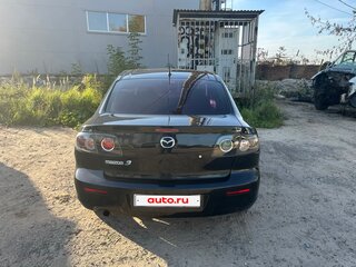 2007 Mazda 3 I (BK) Рестайлинг, чёрный, 550000 рублей, вид 3